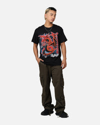 73Studio X Yu-Gi-Oh! Slifer Vintage T-Shirt Black