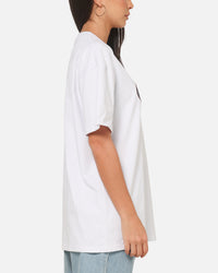 Carre Plaid Oval T-Shirt White