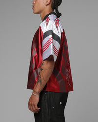 Loiter x Sonic Knuckles Jersey Red/White