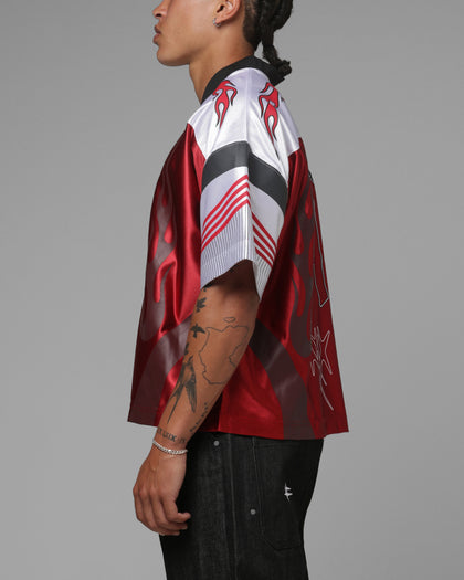 Loiter x Sonic Knuckles Jersey Red/White