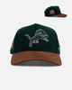 47 Brand Detroit Lions 'Fall Leaves' Clean Up Strapback Green/Brown