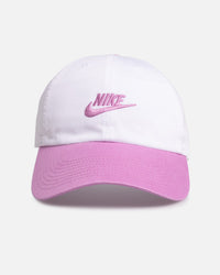 Nike Club Unstructured Futura Wash Cap White/Magenta
