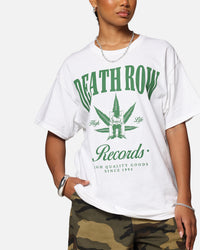 Deathrow Records High Life T-Shirt White