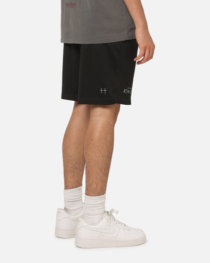 Saint Morta Athltc S4 Mesh Shorts Black