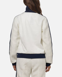 Adidas Women's Knit Classic Track Top Off White