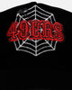 New Era San Francisco 49ers 'Spider Web' 9FORTY A-Frame Snapback Black/Red