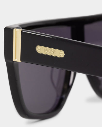 Nuqe Carlo Sunglasses Black/Gold