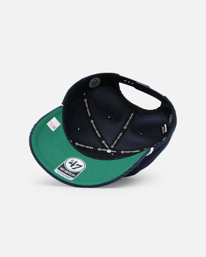 47 Brand North Carolina Tar Heels 'NCAA Corduroy Team Script' Corduroy Crossrope 47 Hitch Snapback Montego