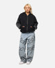 Saint Morta Hooded Workwear Jacket Black/Grey