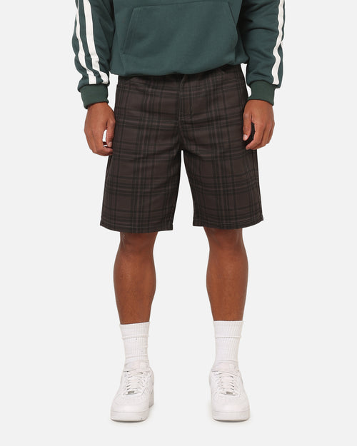 Carre Avenue Jorts Black Plaid