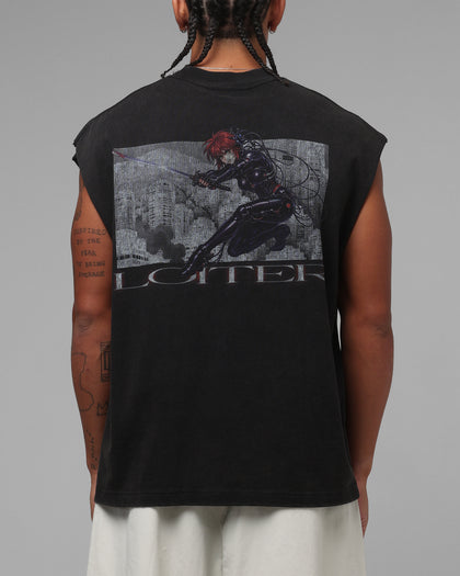Loiter Spectre Muscle T-Shirt Black
