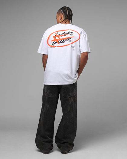 Loiter Stampout T-Shirt Vintage White