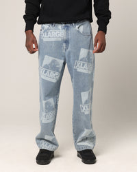 X-Large OG Bull Denim 91 Pants Light Denim