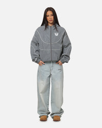 Mitchell & Ness Las Vegas Raiders Nylon Tracksuit Jacket Grey
