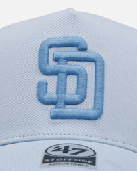 47 Brand San Diego Padres 'Contemporary Basics' Offside DT Snapback Light Blue
