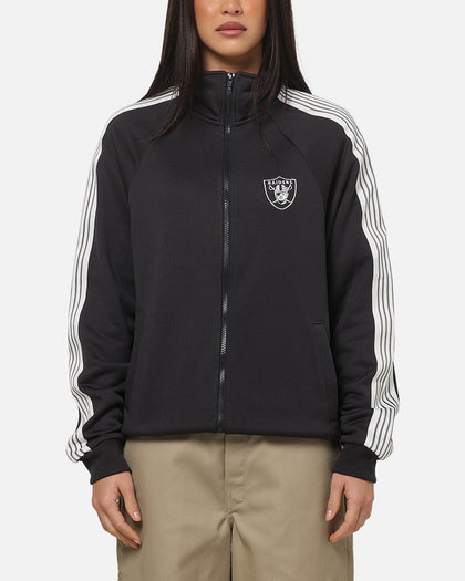 Majestic Athletic Las Vegas Raiders TM Tape Tricot Track Top Slate