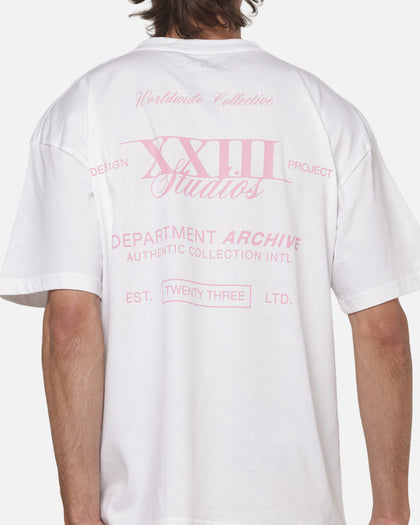 XXIII Utilities T-Shirt White/Pink