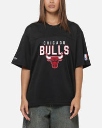 Mitchell & Ness Chicago Bulls Basketball Mesh T-Shirt Black