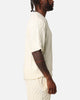 XXIII Lucas Cable Knit T-Shirt Cream
