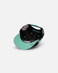 Mitchell & Ness Phoenix Suns "Ice Blue" Script Origin Snapback Black/Ice Blue