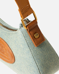 Von Dutch Women's Amy Dirty Shoulder Bag Dirty Denim