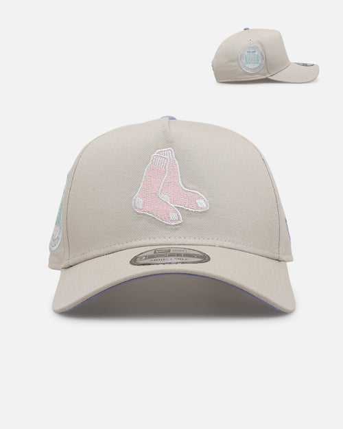 New Era Boston Red Sox 'Pastel 2.0' 9FORTY A-Frame Snapback Stone