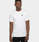 Nike Men's Nike Sportswear Club Short Sleeve T-Shirt White/Black