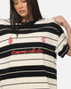 Carre Collective Stripe T-Shirt Black/Off White