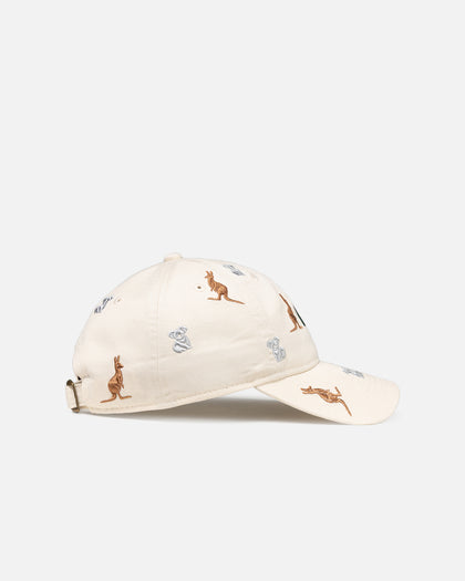 New Era Australian Open '26 Aussie Icons 9TWENTY Casual Strapback Light Beige
