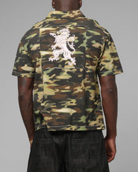 Loiter Unity Polo T-Shirt Camo
