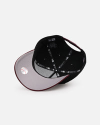 New Era Detroit Tigers 'Burgundy Hearts' 9FORTY A-Frame Snapback Black/Maroon