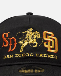 New Era San Diego Padres 'Western Rodeo' 19TWENTY Snapback Black/Gold