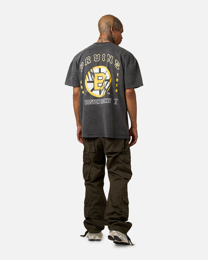 Culture Kings Boston Bruins Blades Heavyweight T-Shirt Black Wash