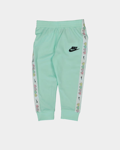 Nike Kid's Heart Trim Tricot Tracksuit Set Mint Foam