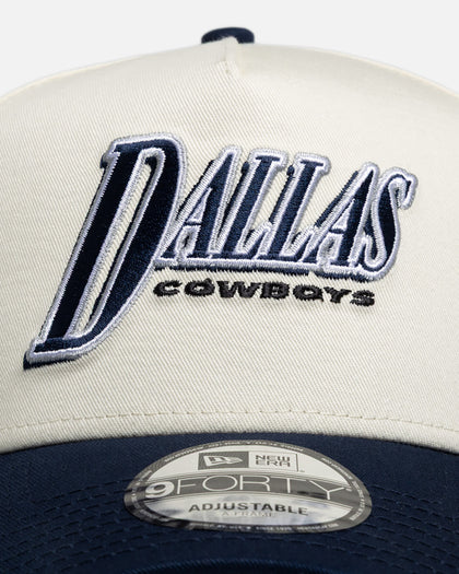New Era Dallas Cowboys "NFL 26 AU Two Tone Chrome" 9Forty A-Frame Snapback Official Team Colours