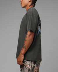 Loiter Frontier T-Shirt Black Wash