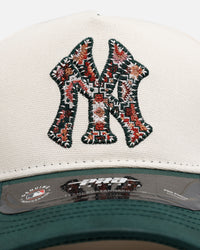 Pro Standard New York Yankees 'Tapestry 2.0' Pinch Front Strapback Dark Green