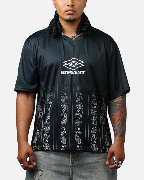 Bravest Paisley Jersey Black