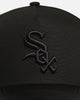 New Era Chicago White Sox 'Canvas Leather' 9FORTY A-Frame Snapback Black