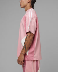 Loiter Hybrid Tek T-Shirt Pink