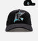 New Era Florida 'Velvet Hearts' 9FORTY A-Frame Snapback Marlins Black