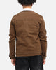 Saint Morta Sherpa Denim Jacket Vintage Brown