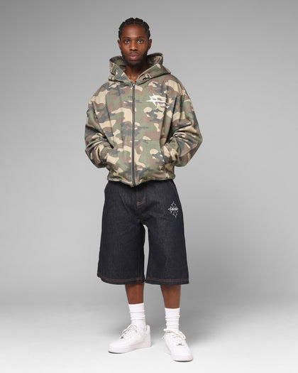 Loiter Hybrid Premium Hoodie Camo