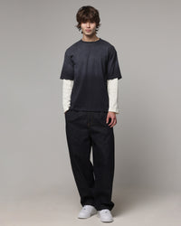 American Thrift Layered T-Shirt Washed Black