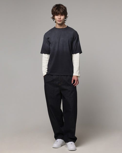 American Thrift Layered T-Shirt Washed Black