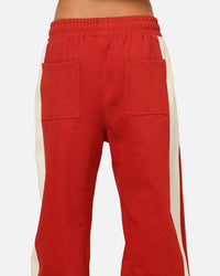 Carre Sport C Trackpants Red/Off White