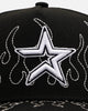New Era Houston Astros 'Outline Flames' 9FORTY A-Frame Snapback Black