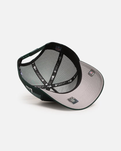 New Era Las Vegas Raiders 'Polychromatic Mesh' 9FORTY A-Frame Snapback Dark Green/White