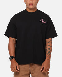 Carre Graffiti T-Shirt Black/Pink