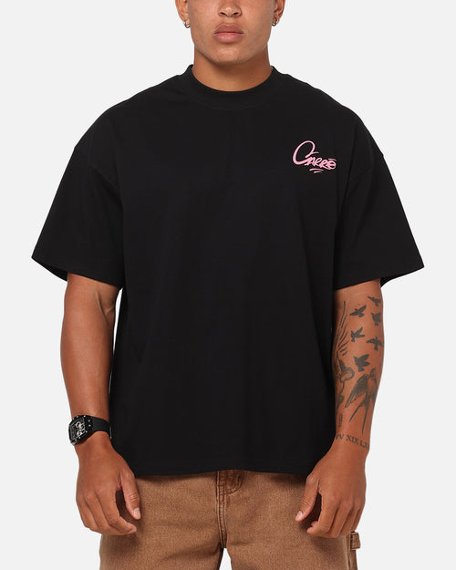 Carre Graffiti T-Shirt Black/Pink